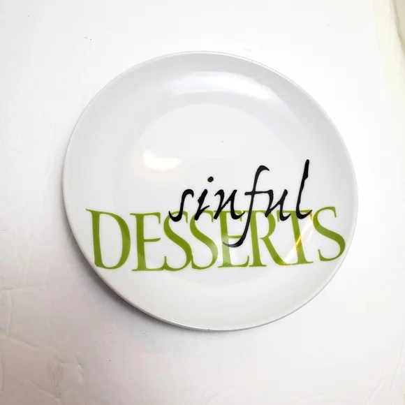 Fitz and Floyd Color Dessert Plates 4pcs - Picture 8 of 14